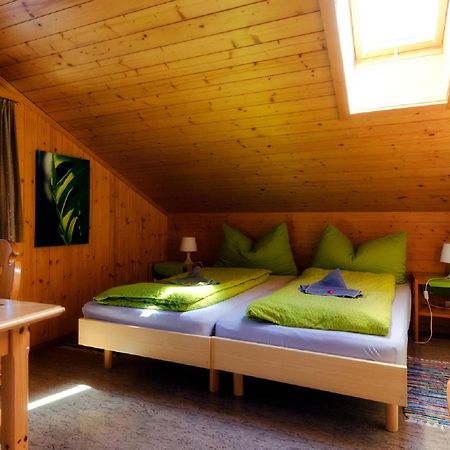 Chambre Double Doppelzimmer Camping Jaunpass Boltigen Bagian luar foto