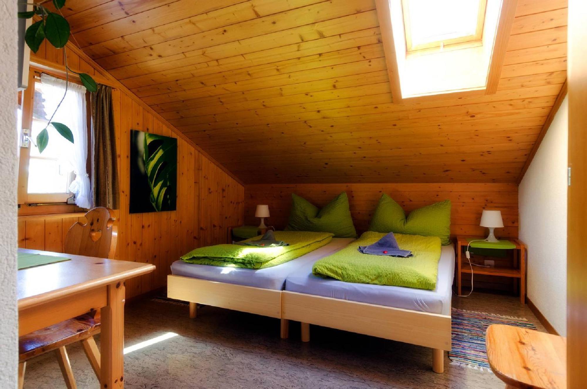 Chambre Double Doppelzimmer Camping Jaunpass Boltigen Bagian luar foto